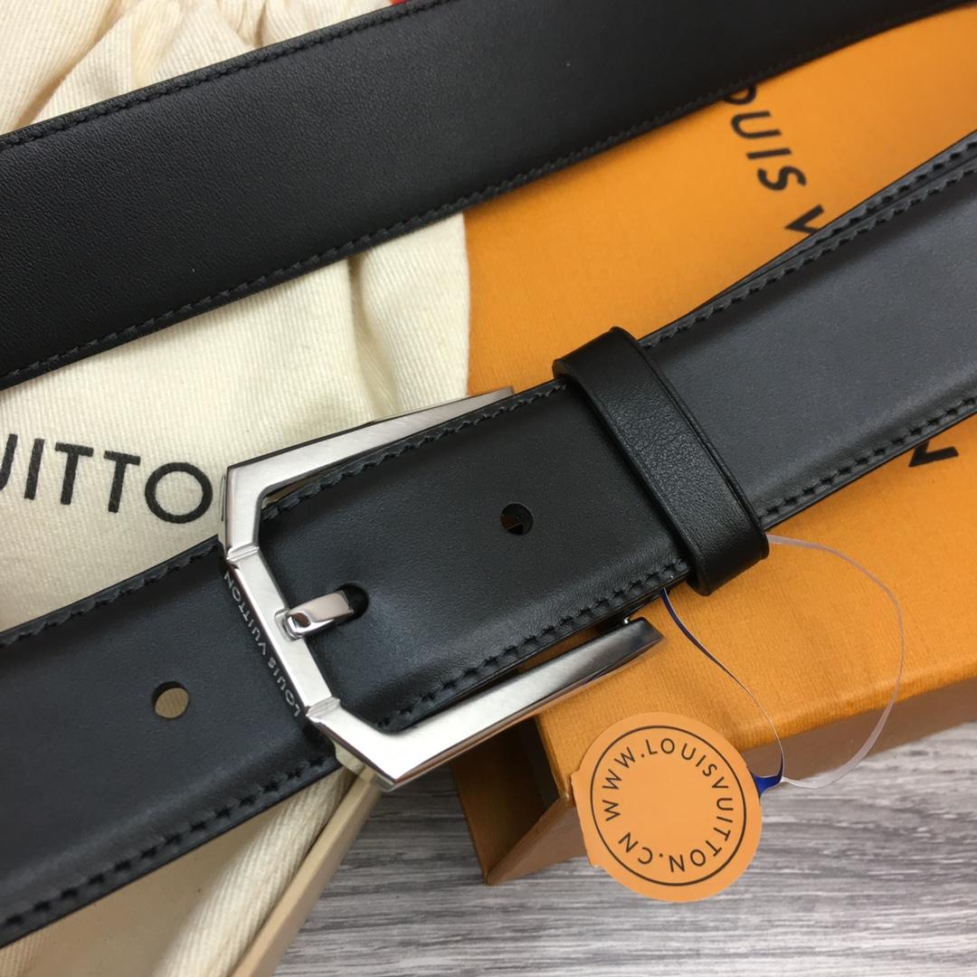 Louis Vuitton 35mm Leather Belt - EUR FASHION