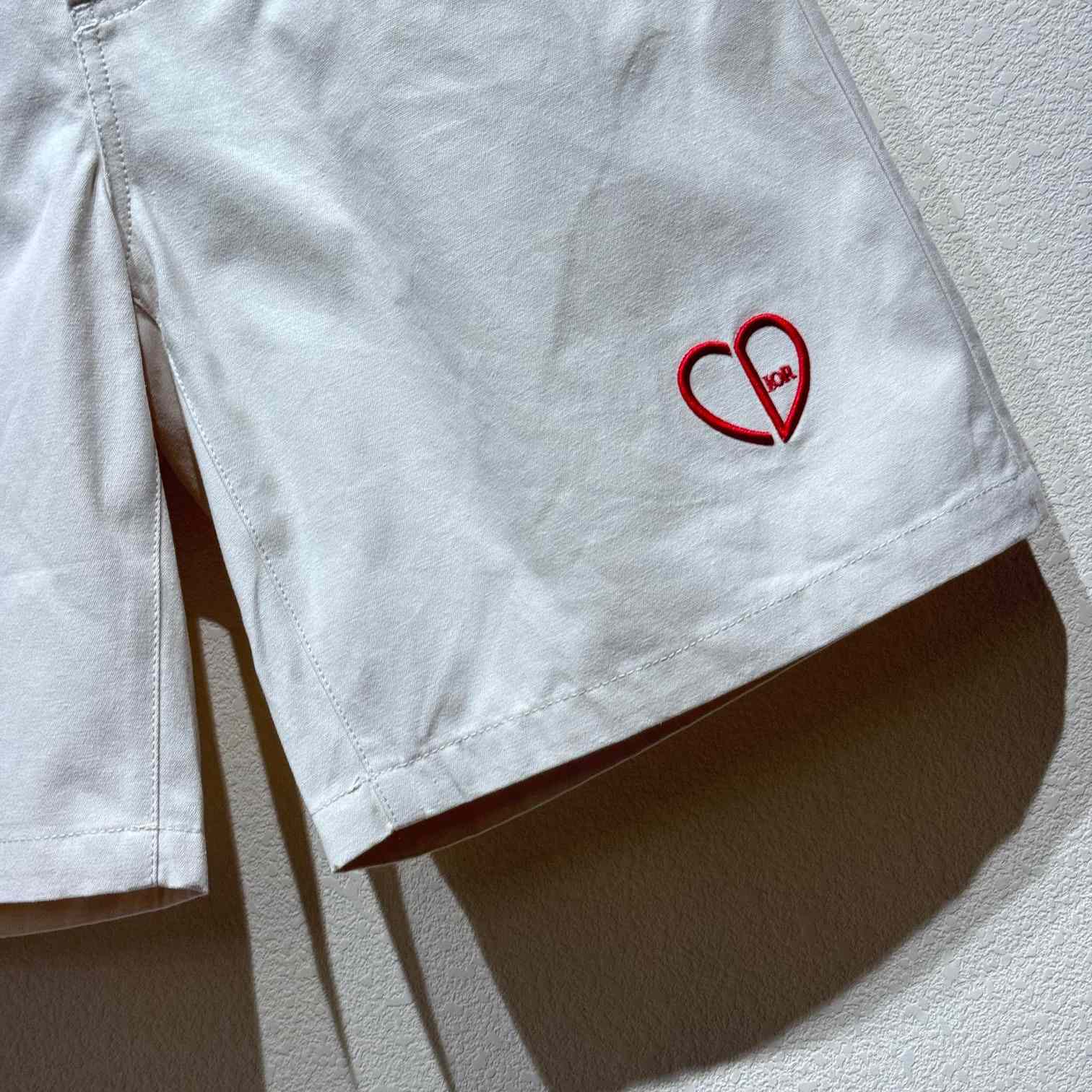 Dior CD Heart Bermuda Shorts - EUR FASHION