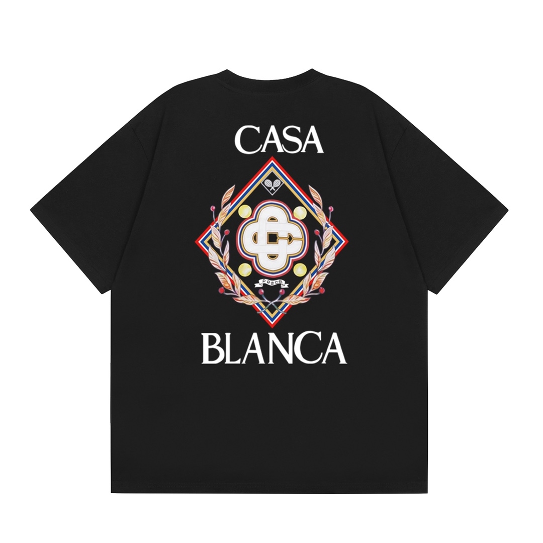 Casablanca Cotton T-Shirt - EUR FASHION