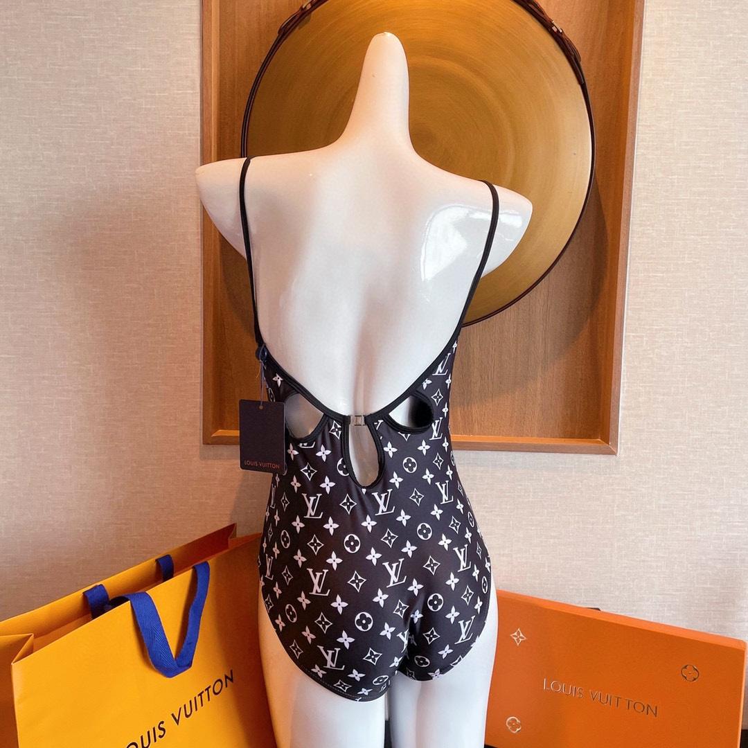 Louis Vuitton Monogram One-Piece Swimsuit - EUR FASHION