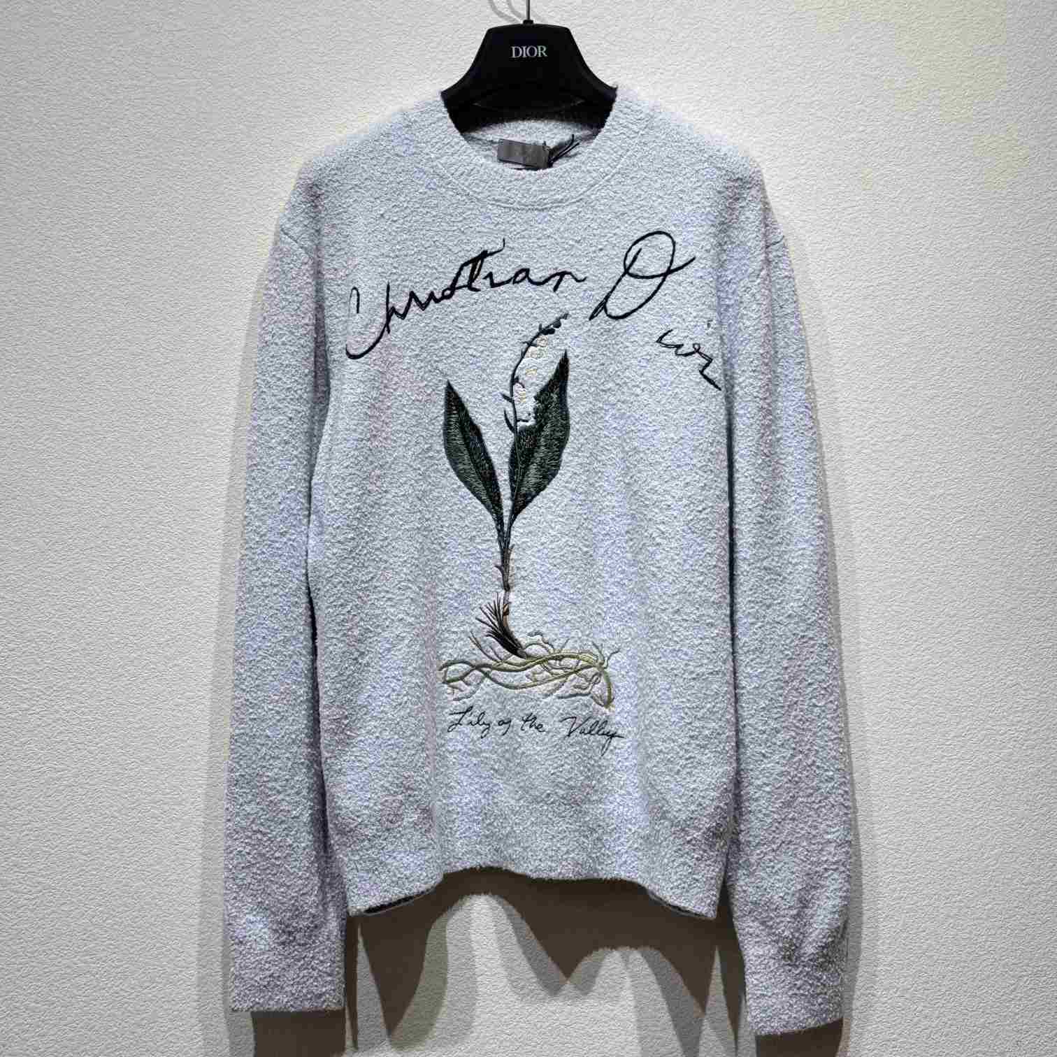 Dior Lily of the Valley Sweater   - EUR FASHION