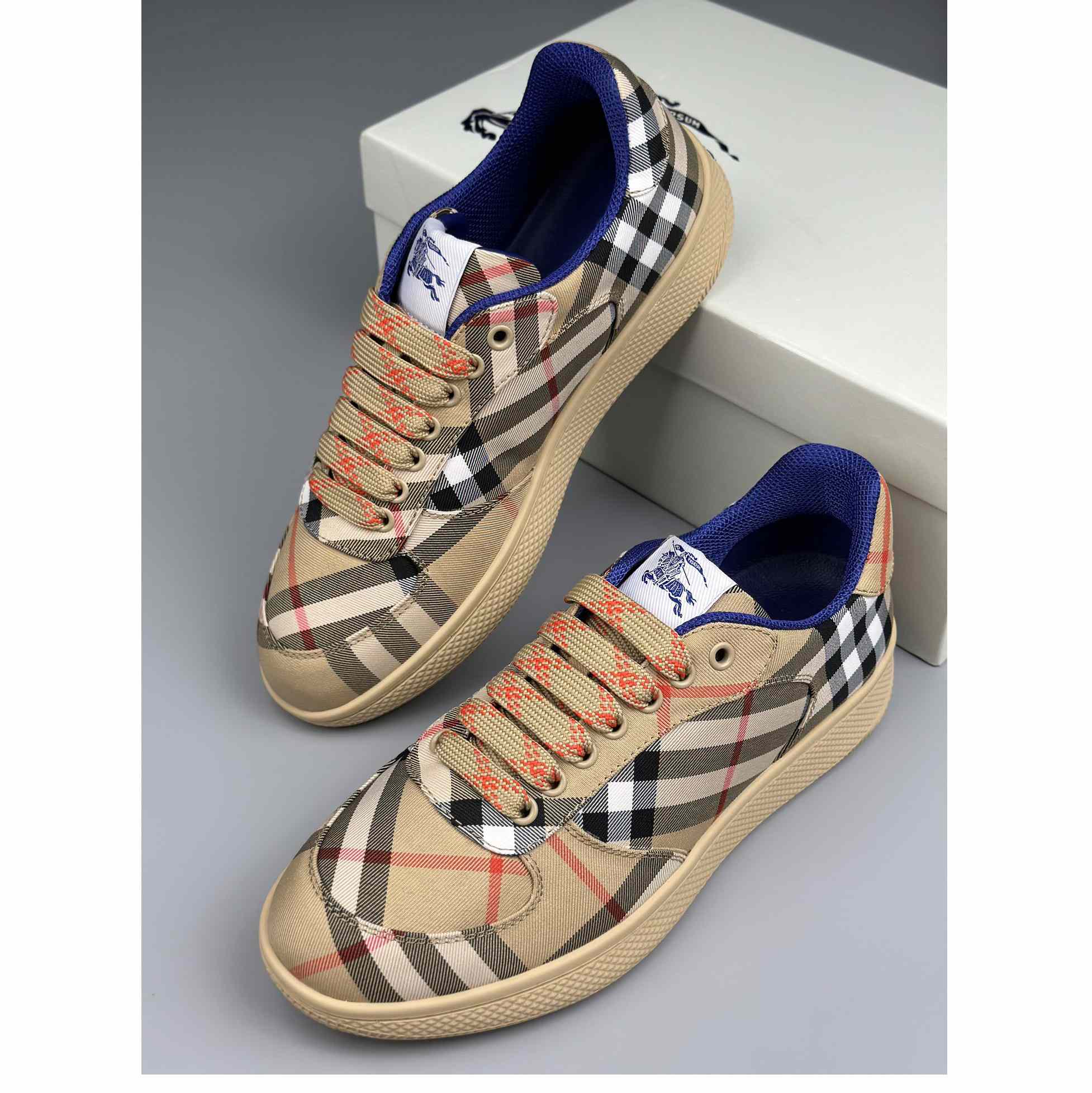 Burberry Check Terrace Sneakers - EUR FASHION