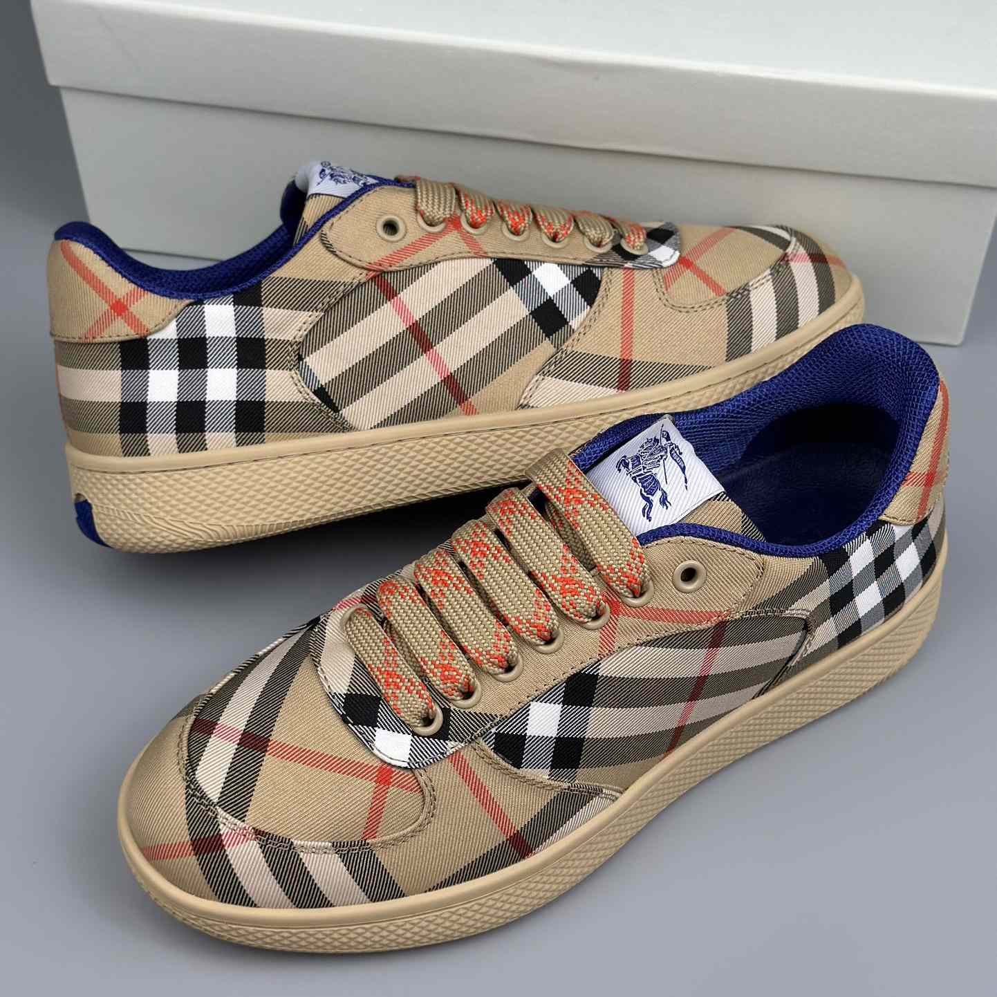 Burberry Check Terrace Sneakers - EUR FASHION