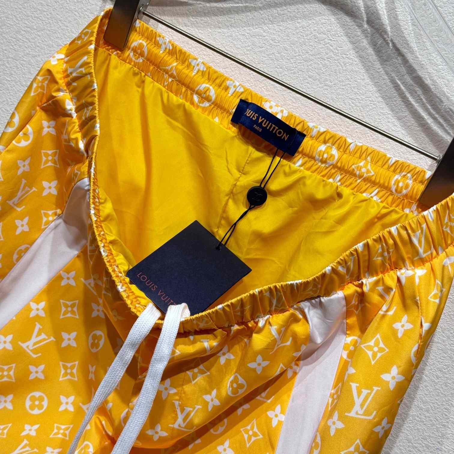 Louis Vuitton Monogram Printed Technical Track Pants    - EUR FASHION