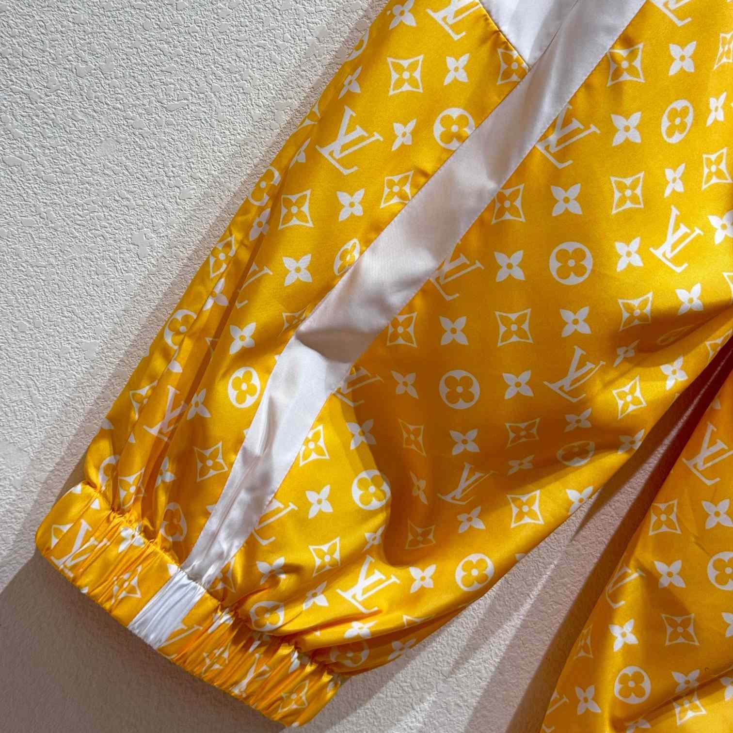 Louis Vuitton Monogram Printed Technical Track Pants    - EUR FASHION