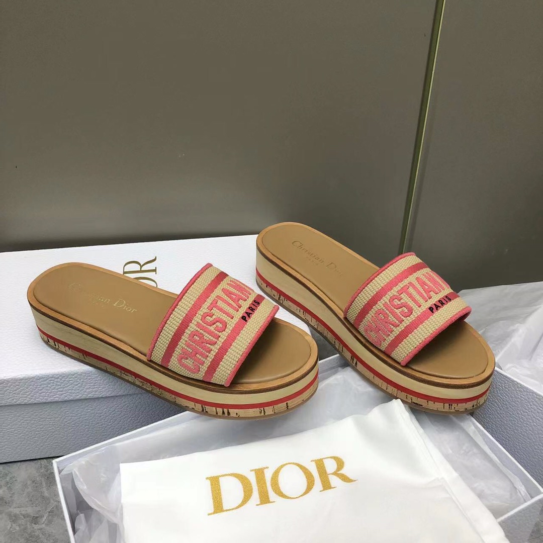 Dior Dioriviera Dway Platform Slide - EUR FASHION