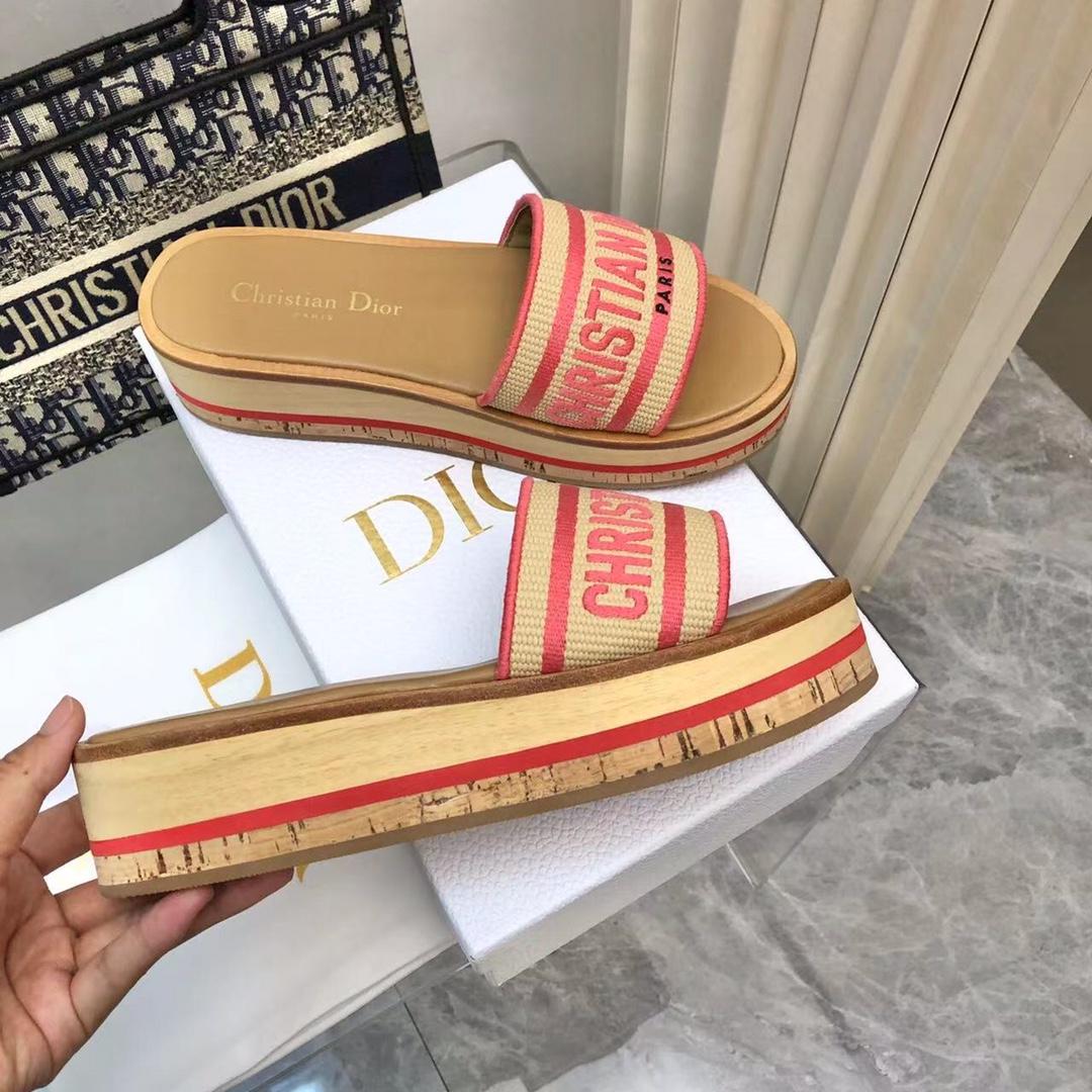 Dior Dioriviera Dway Platform Slide - EUR FASHION