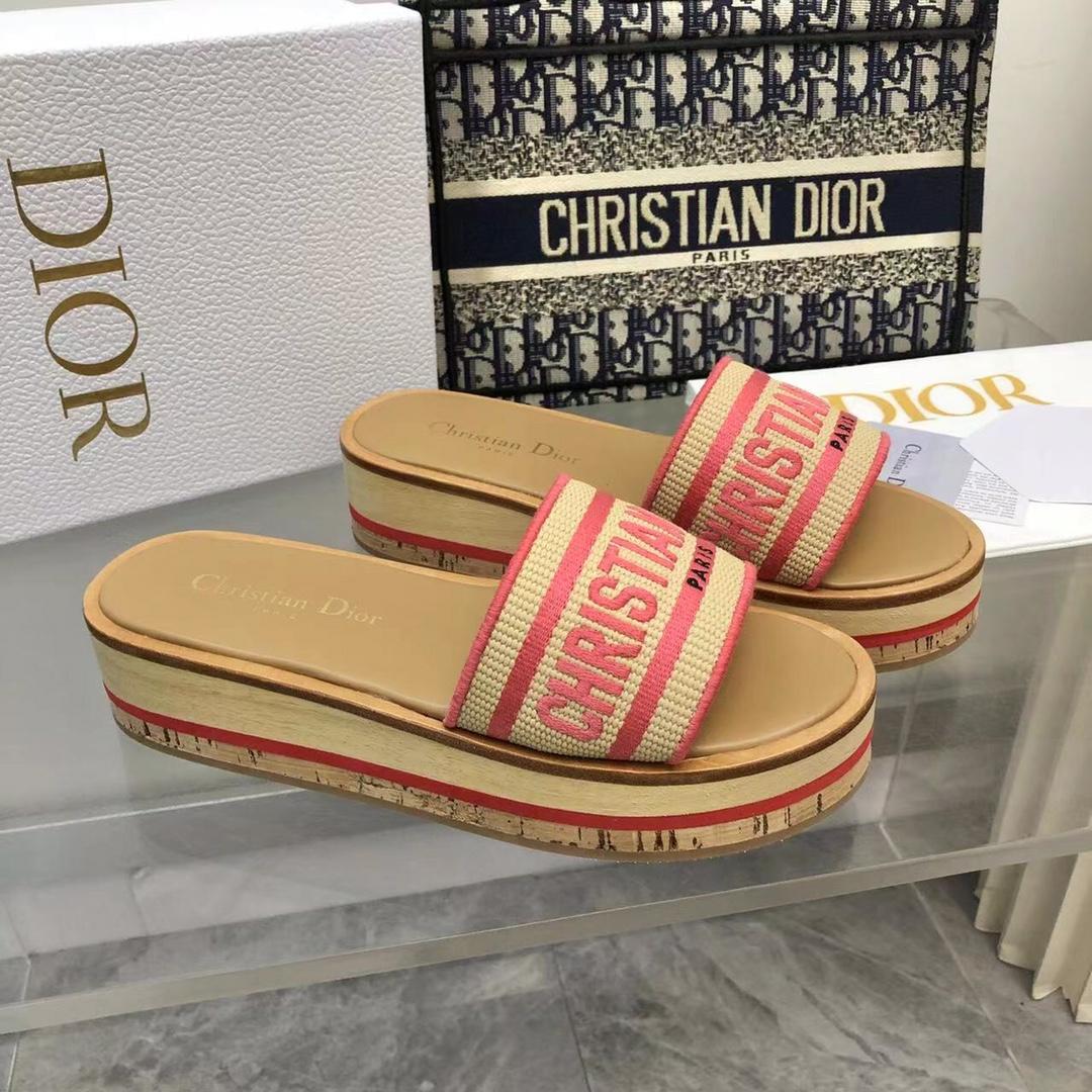 Dior Dioriviera Dway Platform Slide - EUR FASHION