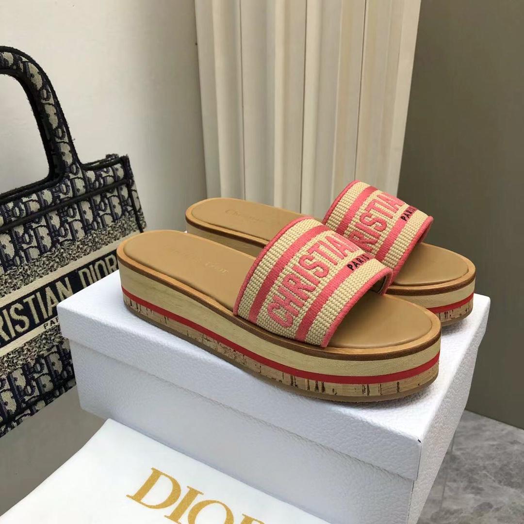 Dior Dioriviera Dway Platform Slide - EUR FASHION