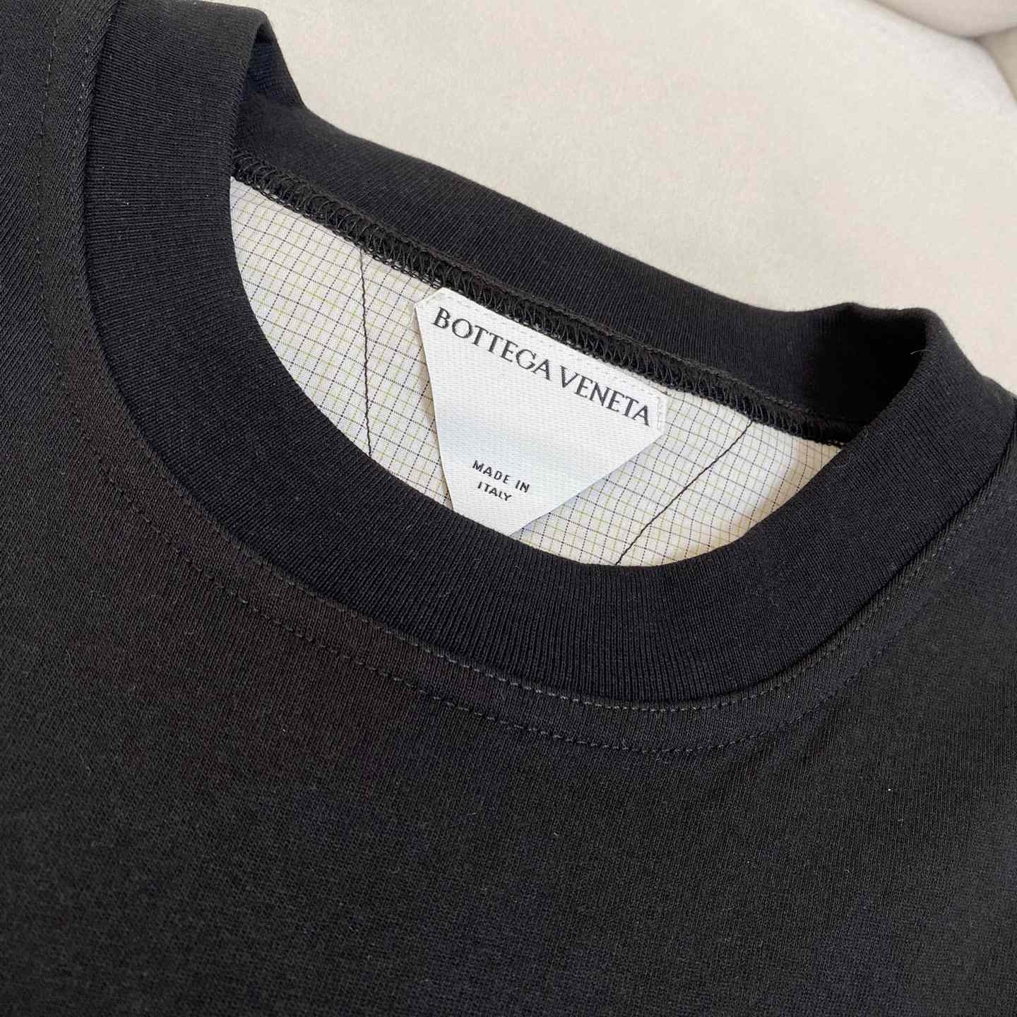 Bottega Veneta Double Layer Striped Cotton T-Shirt - EUR FASHION