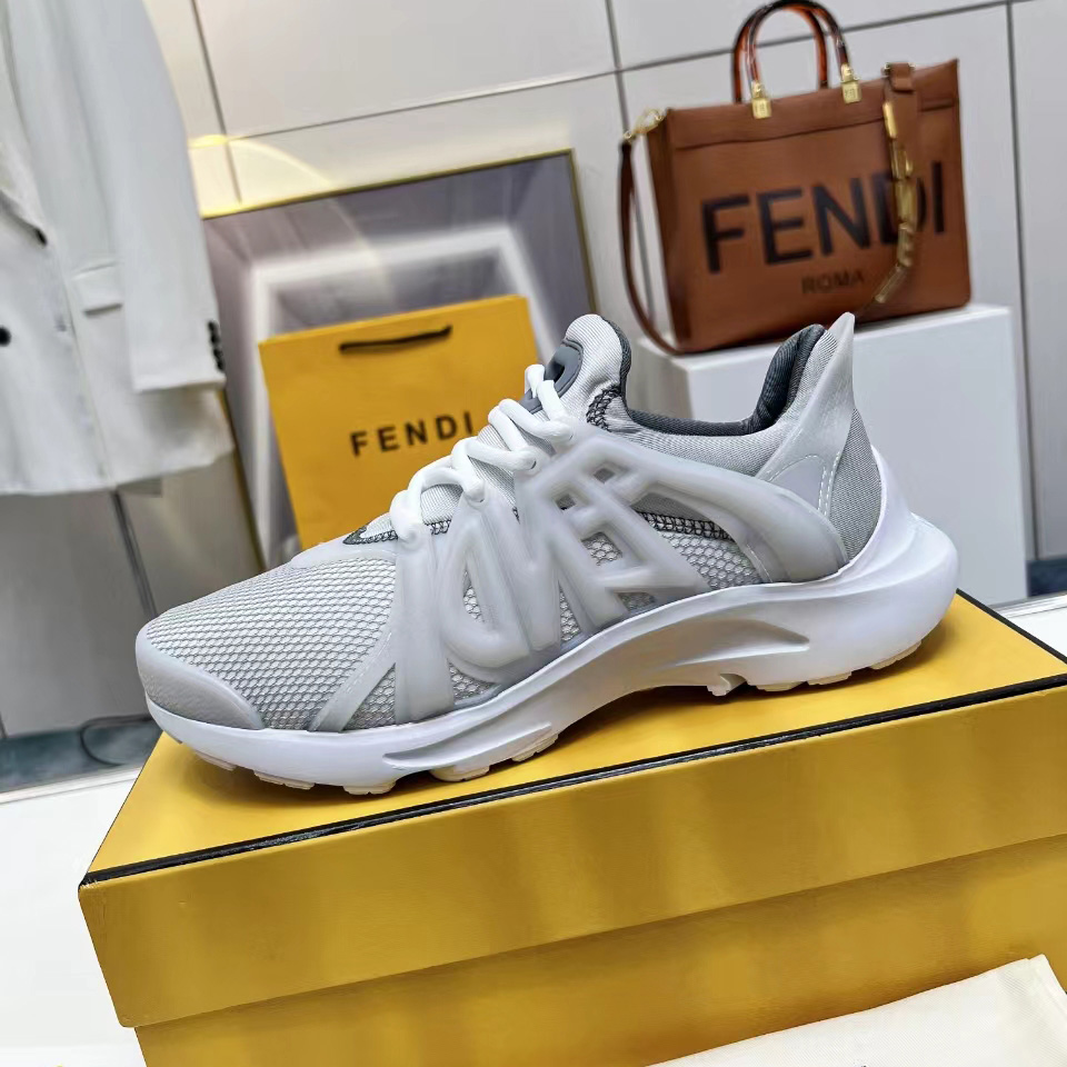 Fendi Tag Sneakers - EUR FASHION