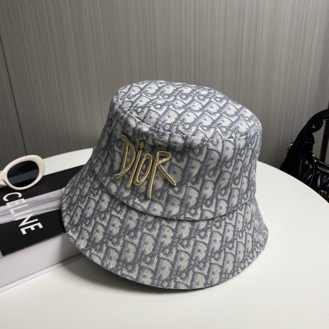 Dior Oblique Bucket Hat - EUR FASHION