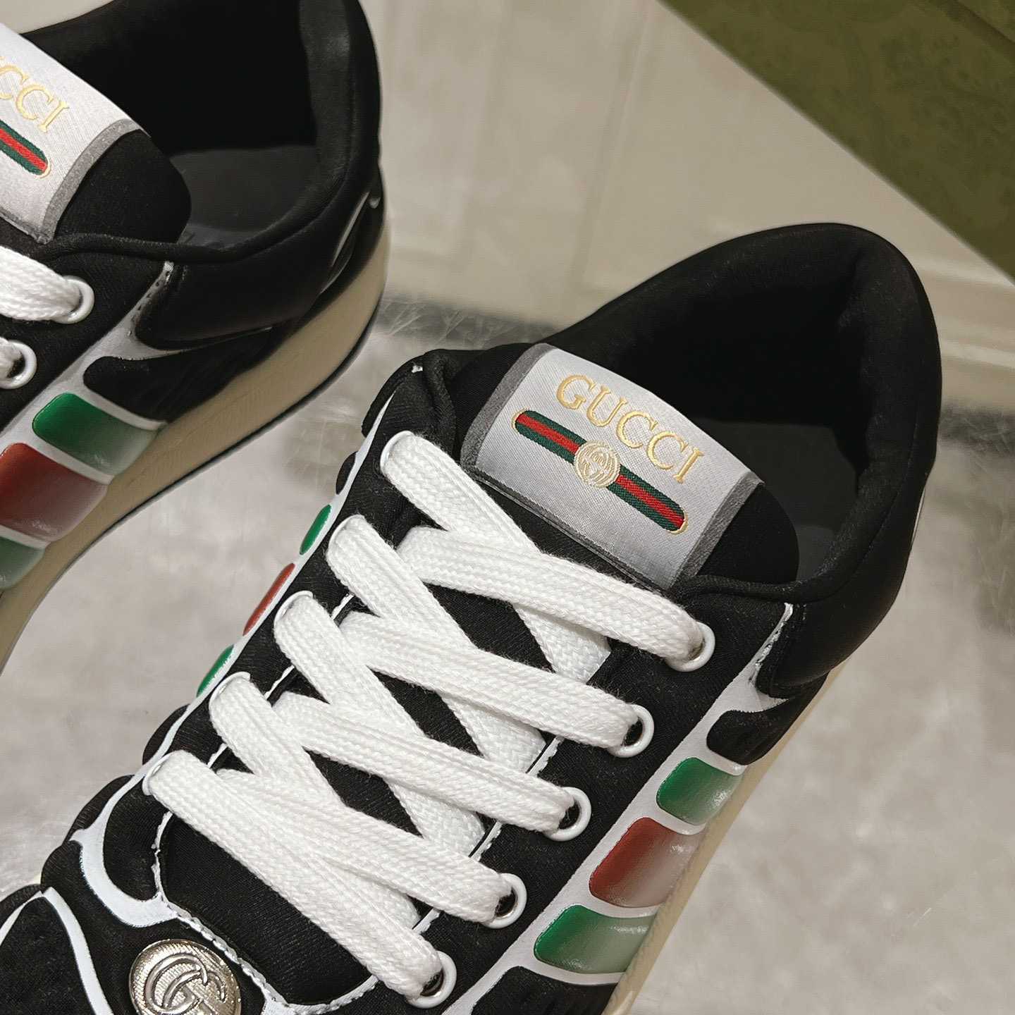 Gucci Screener Sneaker With Web - EUR FASHION