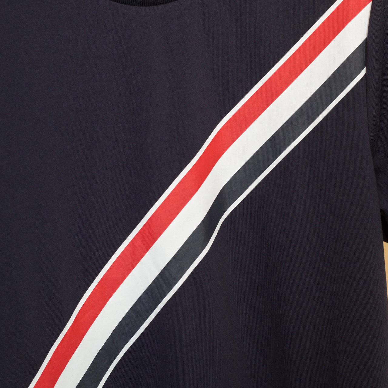 Thom Browne RWB Stripe T-Shirt   2107 - EUR FASHION