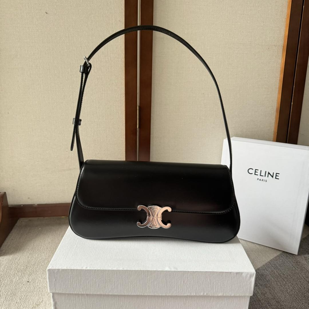 Celine Medium Celine Lola Bag In Shiny Calfskin - EUR FASHION