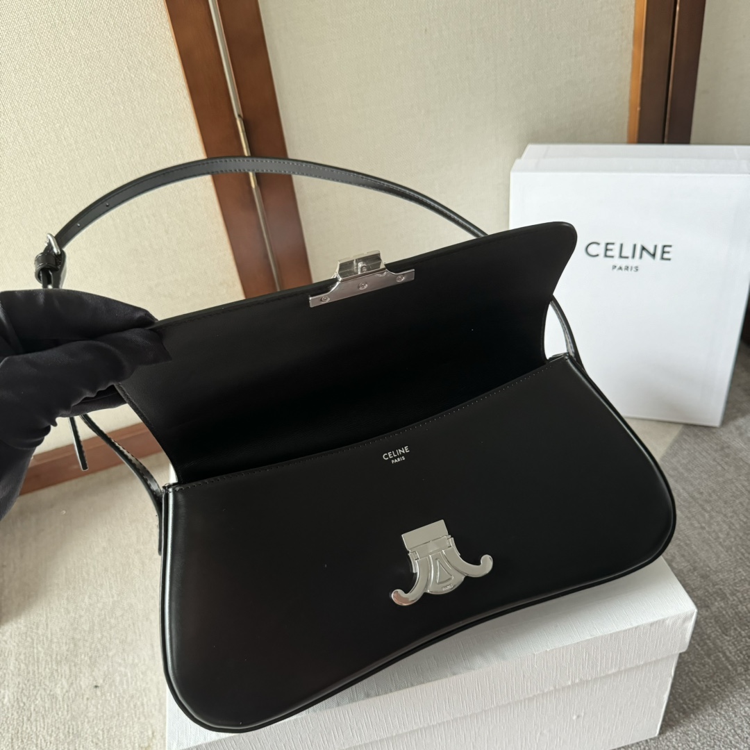 Celine Medium Celine Lola Bag In Shiny Calfskin - EUR FASHION