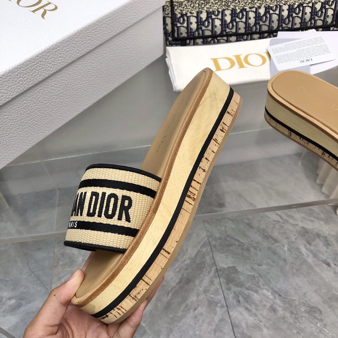 Dior Dioriviera Dway Platform Slide - EUR FASHION