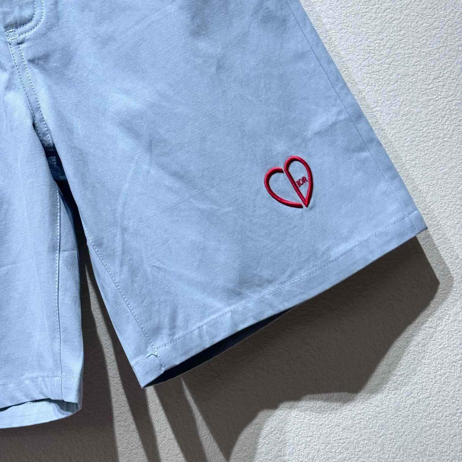 Dior CD Heart Bermuda Shorts - EUR FASHION