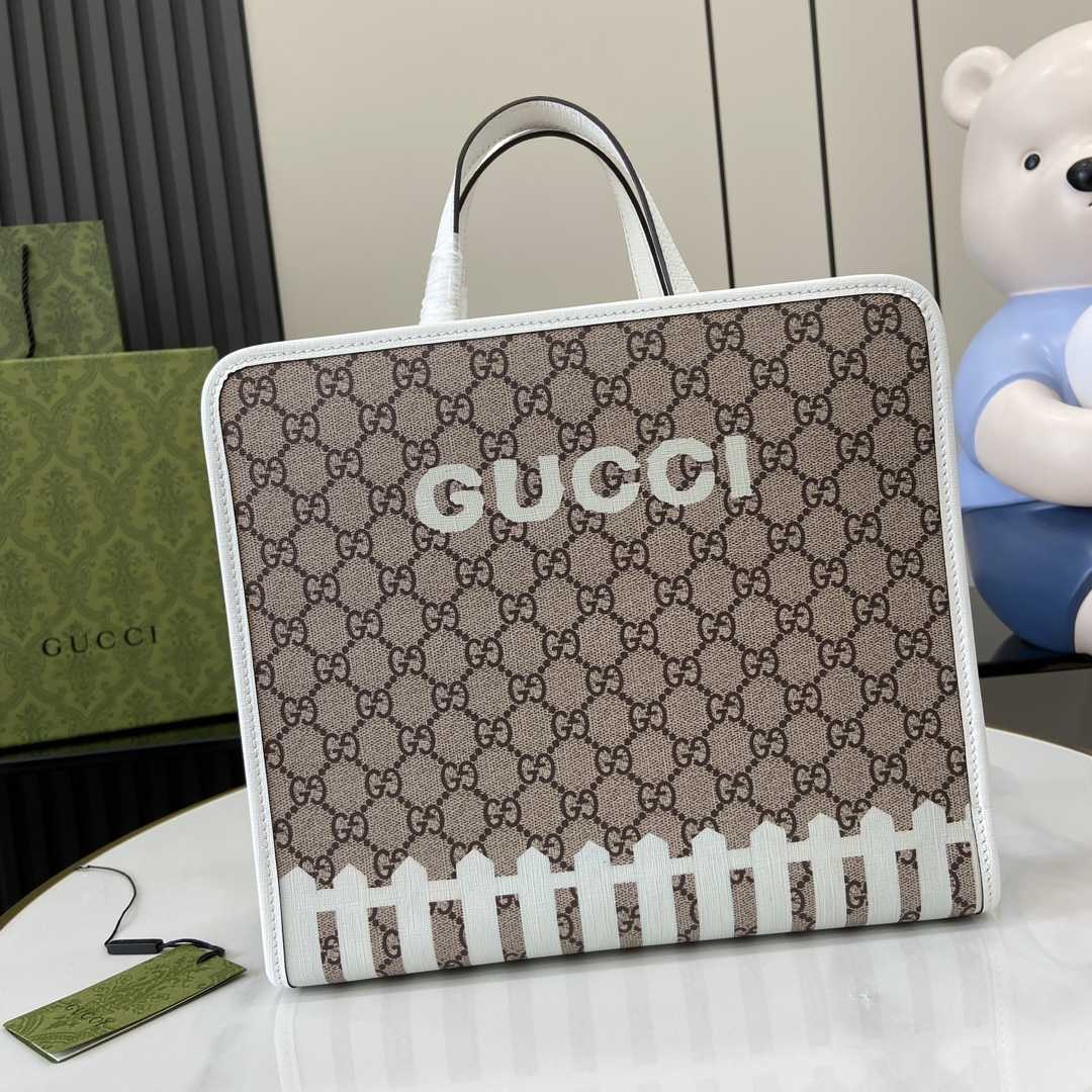 Gucci Children's Dog Print Tote Bag - EUR FASHION