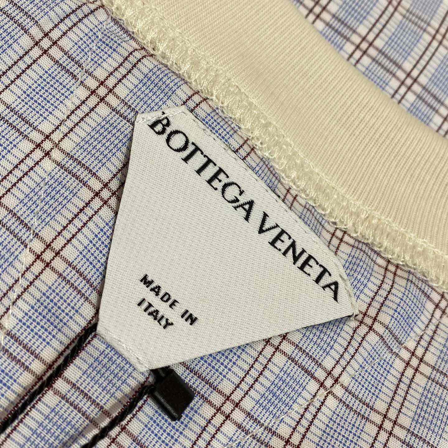 Bottega Veneta Double Layer Striped Cotton T-Shirt - EUR FASHION