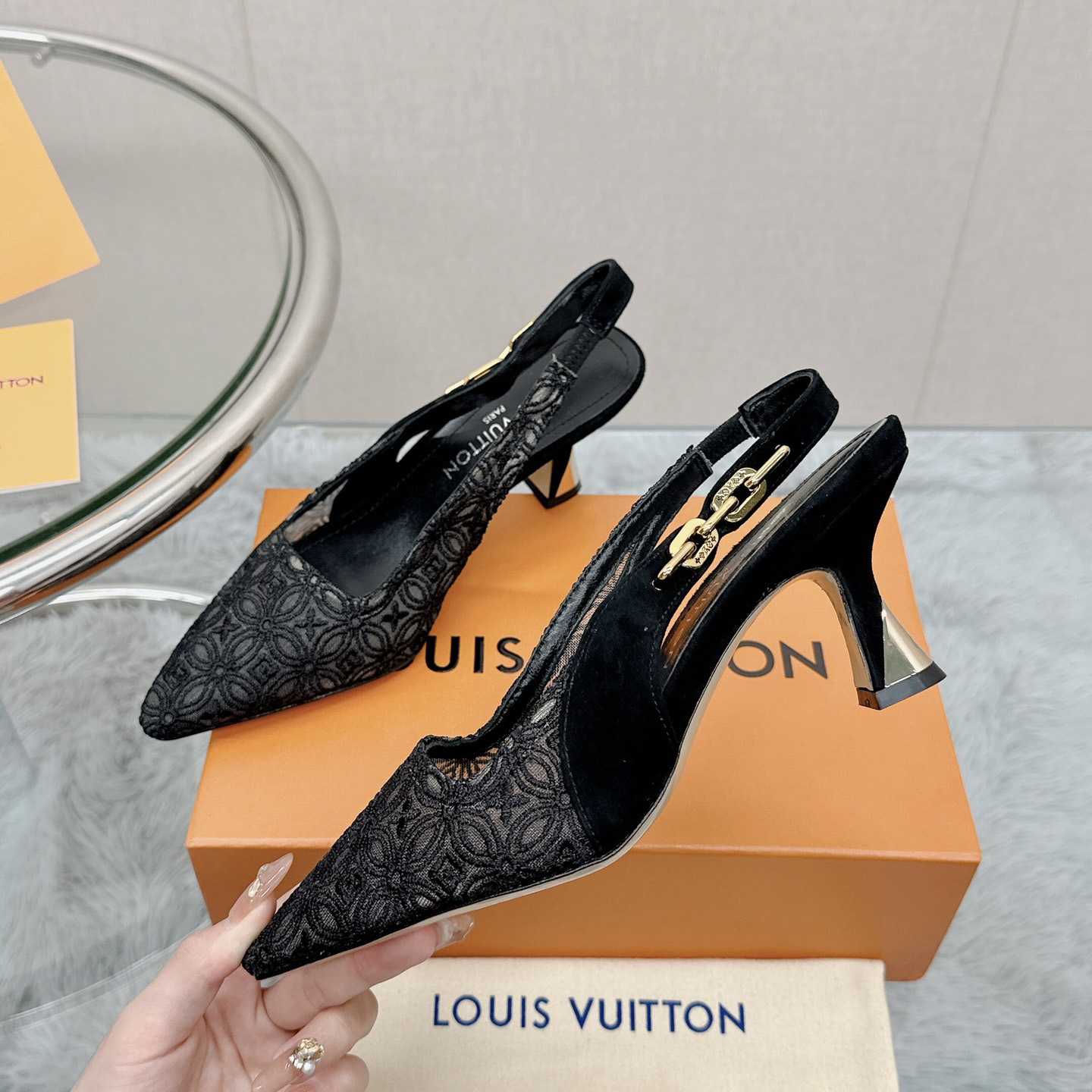 Louis Vuitton Sparkle Slingback Pump   1ACGZE - EUR FASHION