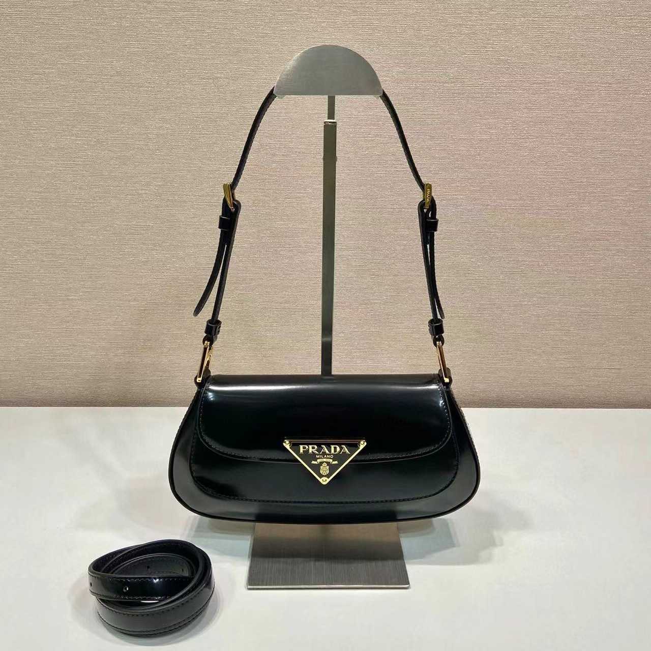 Prada Leather Shoulder Bag  （24x11x4cm） - EUR FASHION