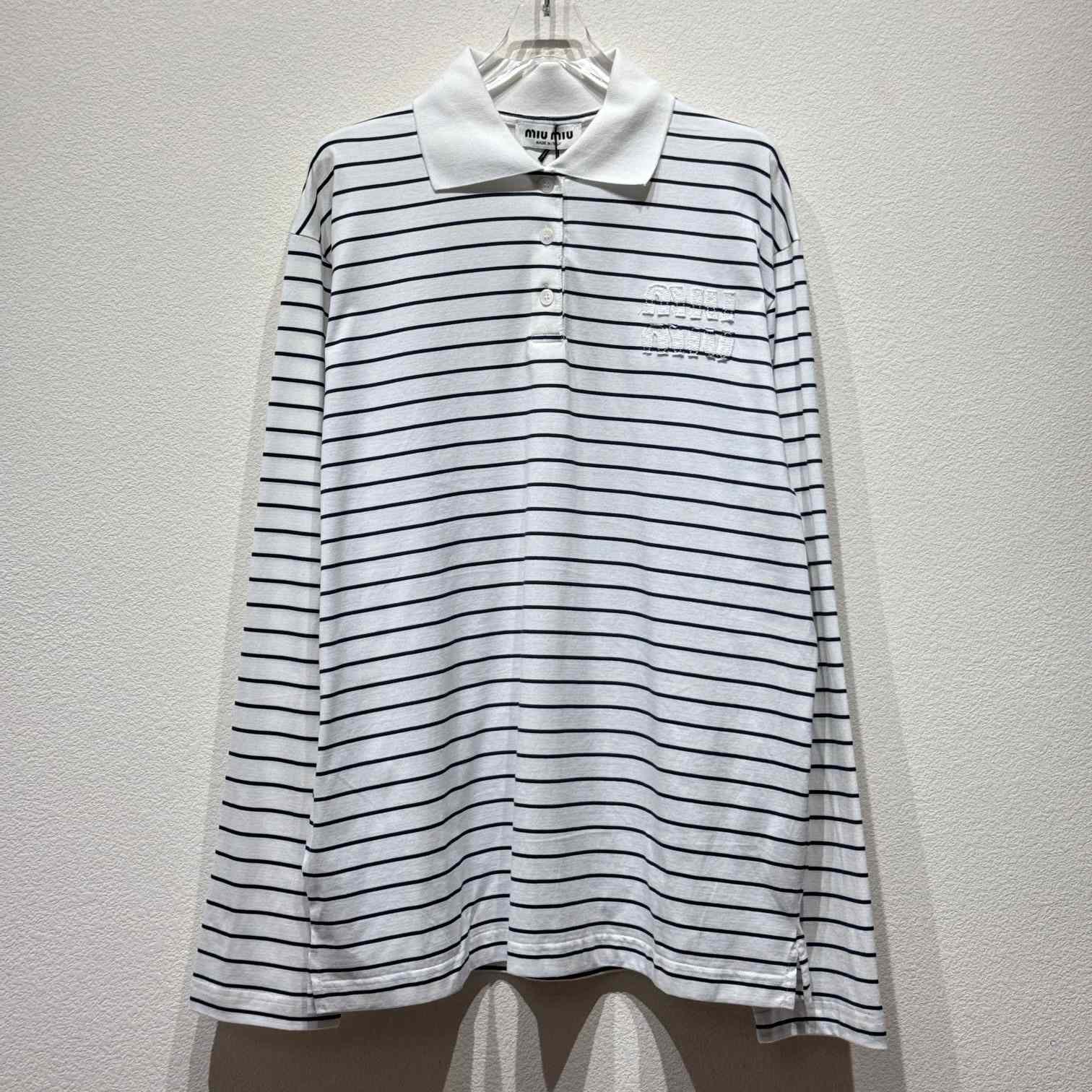 Miu Miu Striped Polo - EUR FASHION