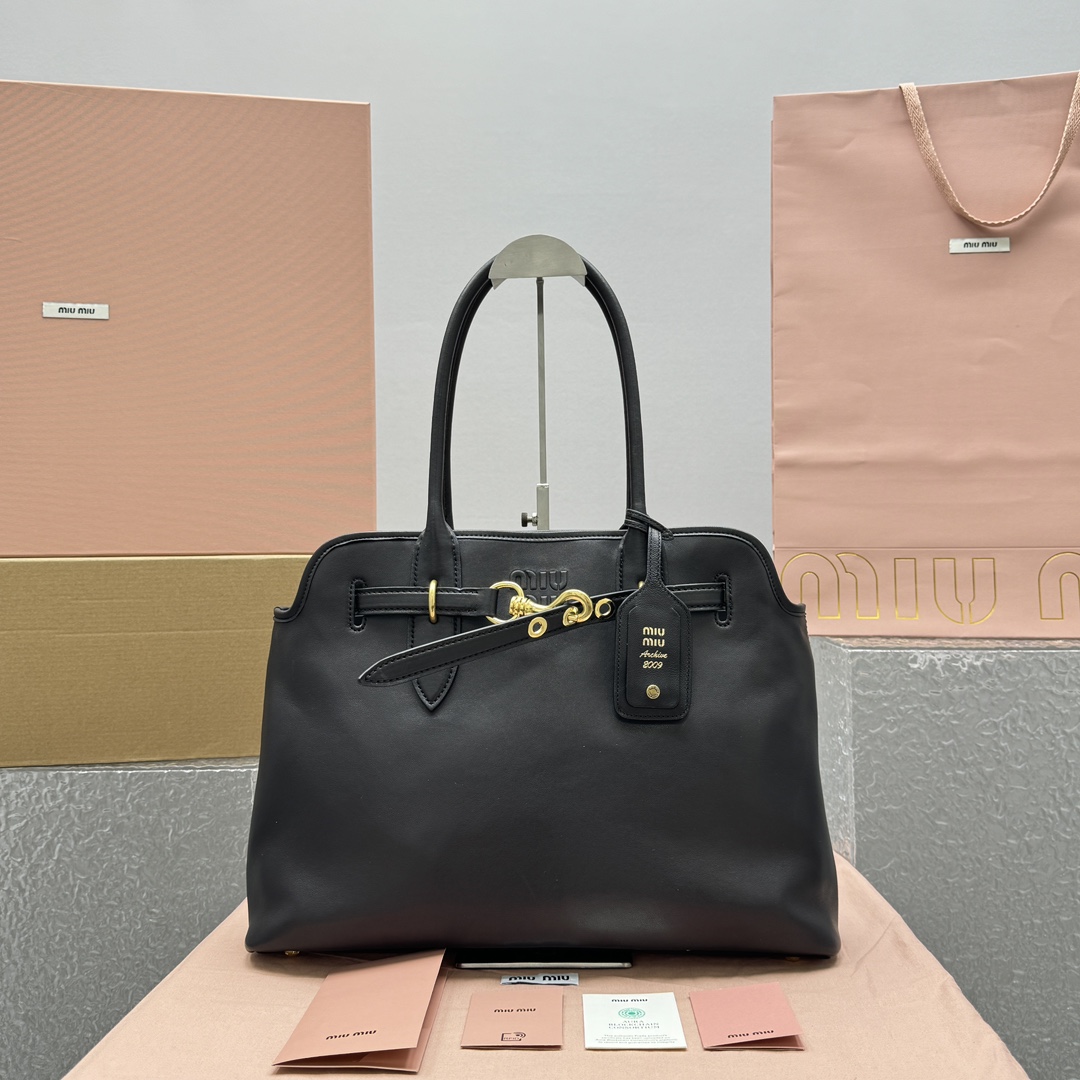 Miu Miu Aventure Nappa Leather Bag - EUR FASHION