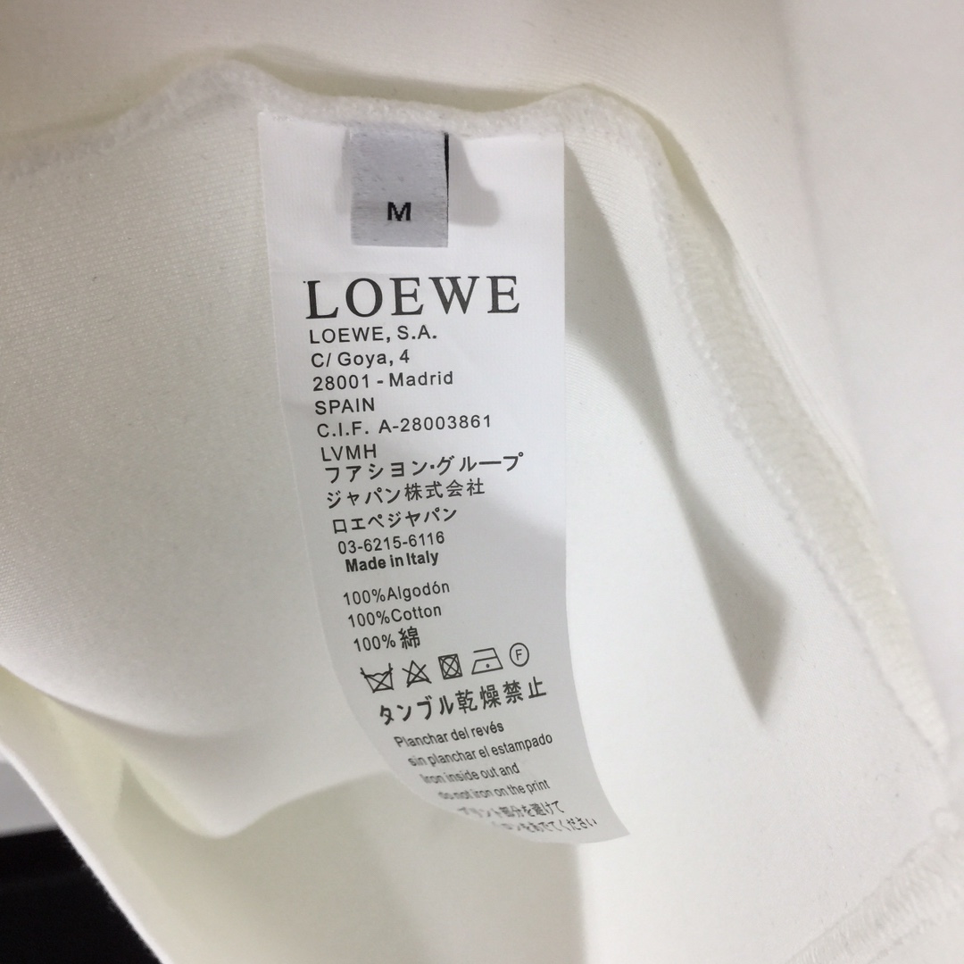 Loewe T-shirt In Cotton - EUR FASHION