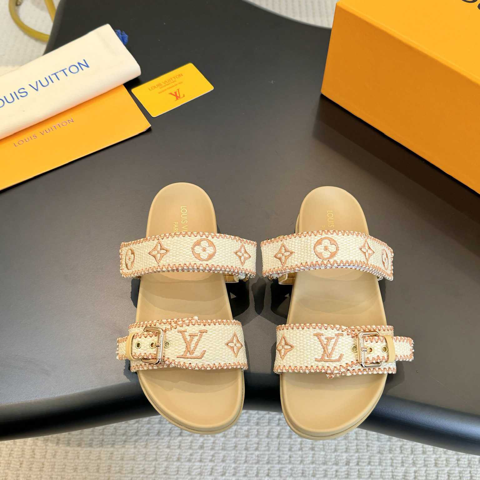 Louis Vuitton Bom Dia Flat Comfort Mule   - EUR FASHION