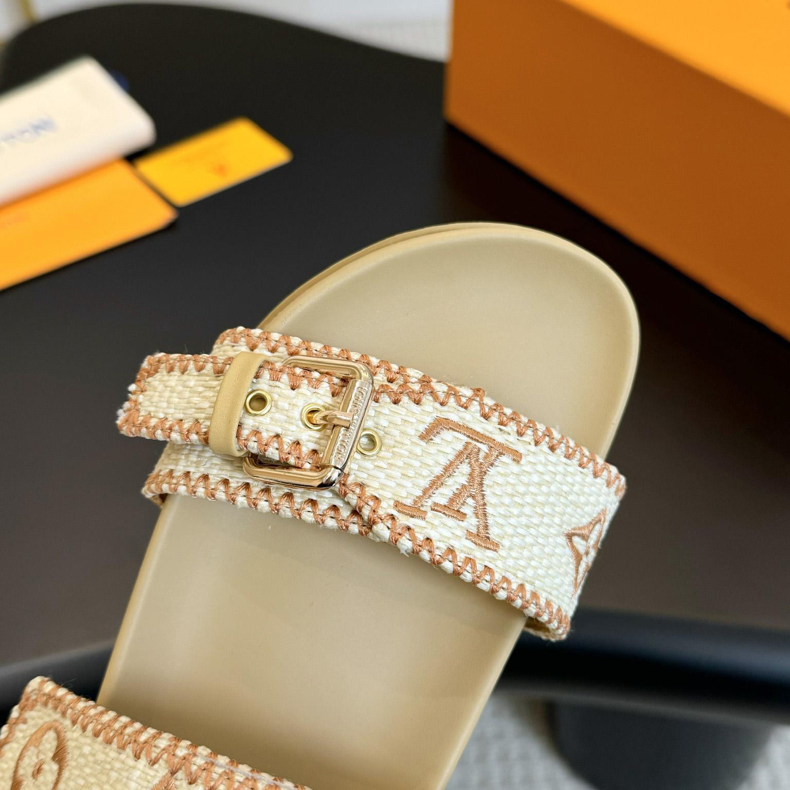 Louis Vuitton Bom Dia Flat Comfort Mule   - EUR FASHION