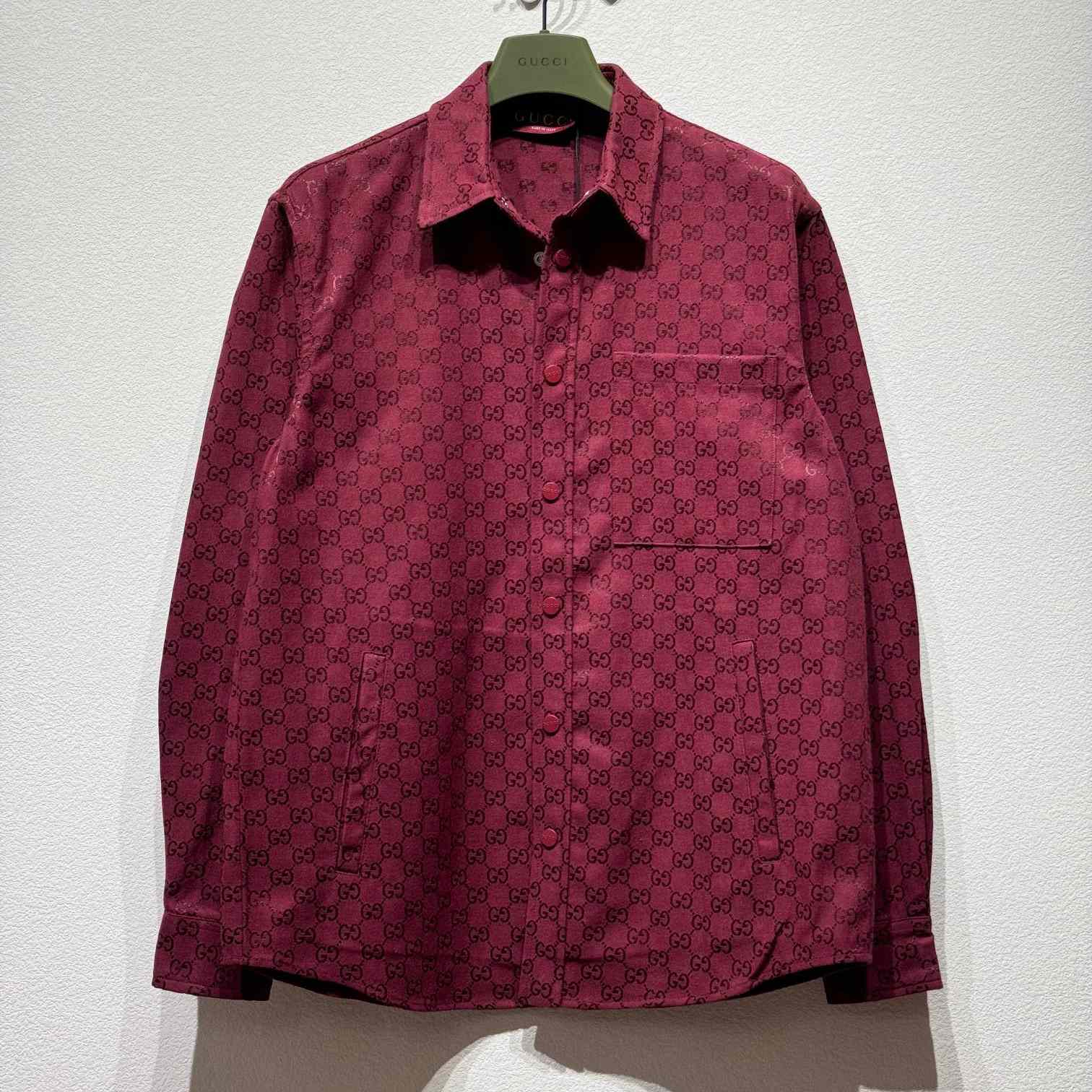 Gucci Shirt With GG Pattern - EUR FASHION