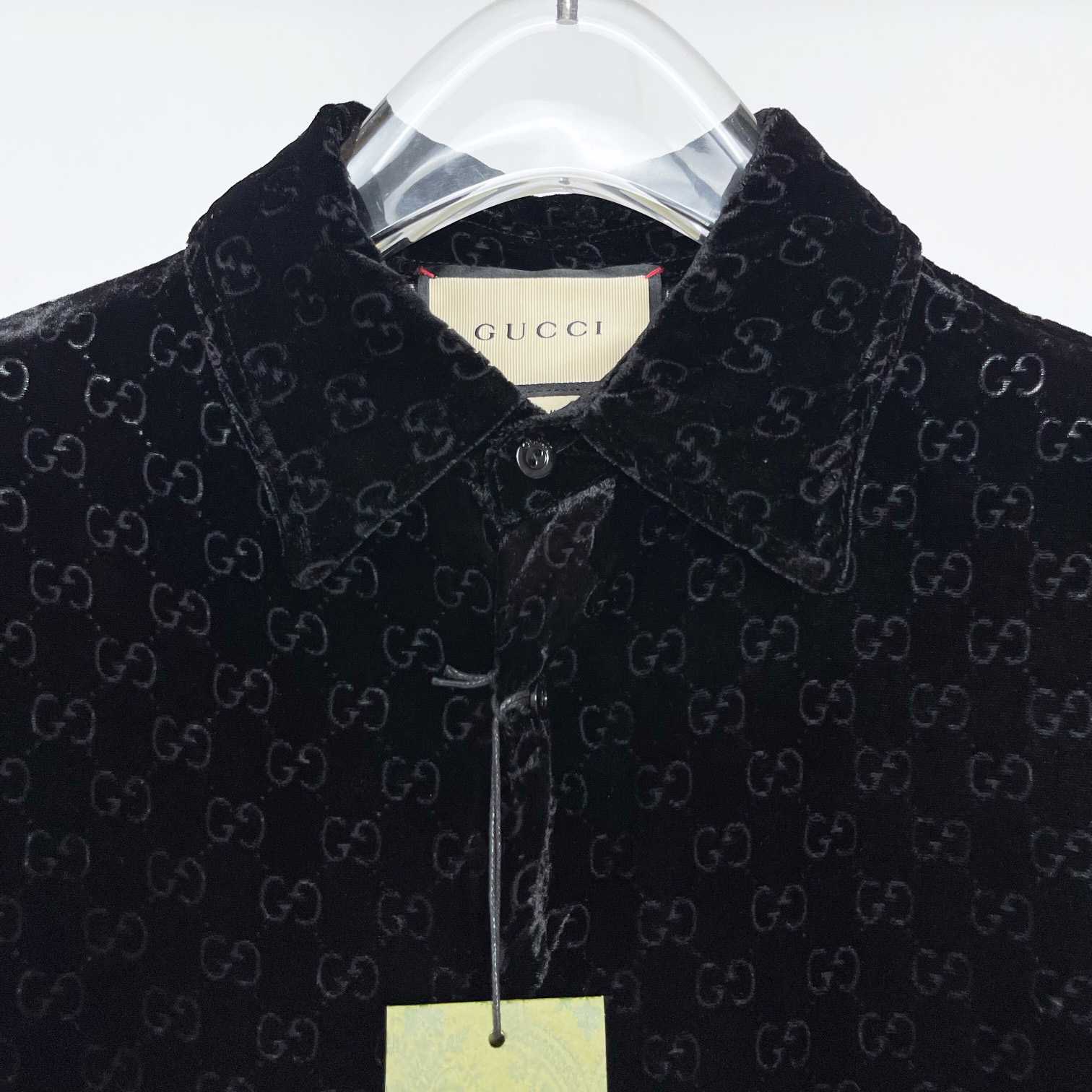 Gucci GG Velvet Oversized Shirt - EUR FASHION