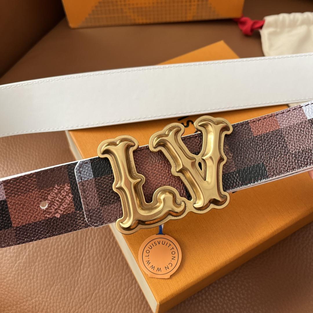 Louis Vuitton LV Initiales 40mm Reversible Belt - EUR FASHION