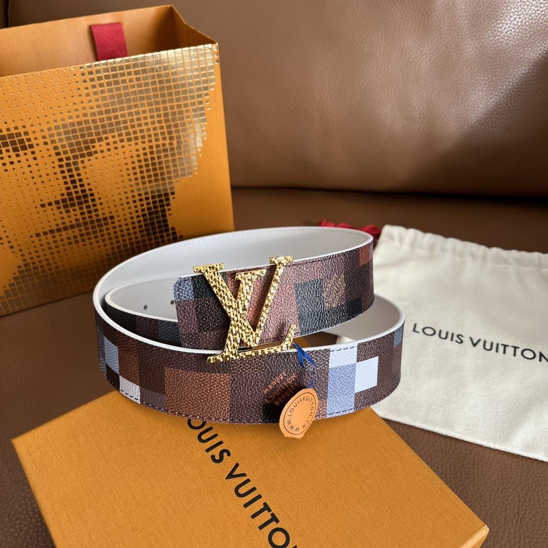 Louis Vuitton LV Initiales 40mm Reversible Belt - EUR FASHION