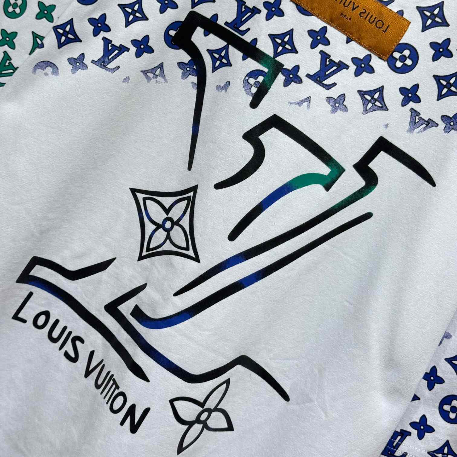 Louis Vuitton Monogram Cotton T-Shirt     - EUR FASHION