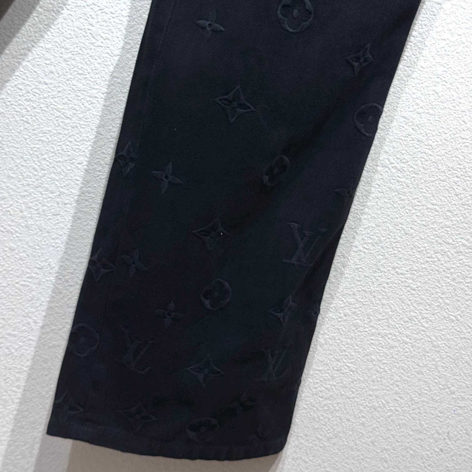 Louis Vuitton Embroidered Denim Pants    - EUR FASHION