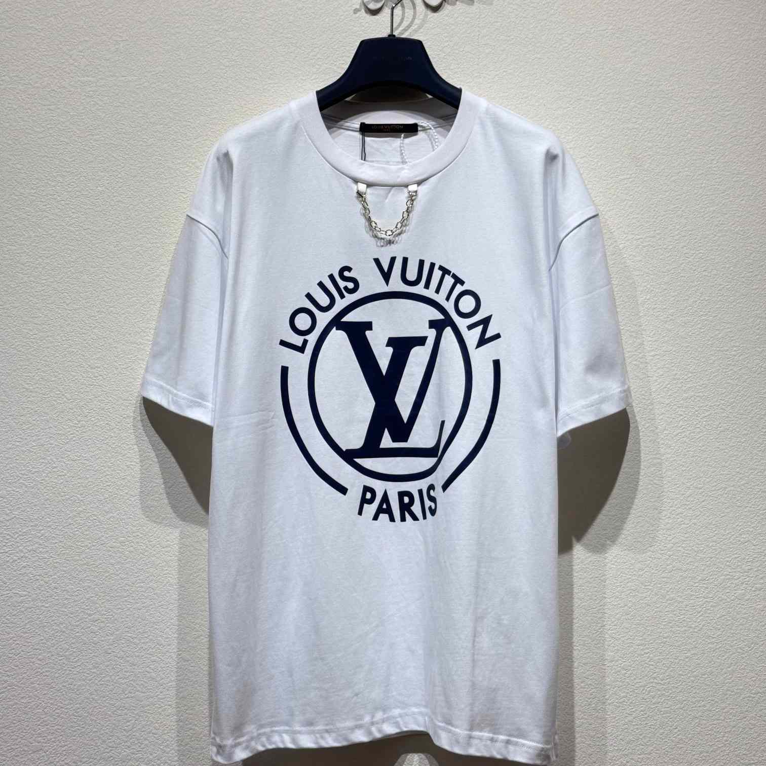 Louis Vuitton Flocked LV T-Shirt - EUR FASHION