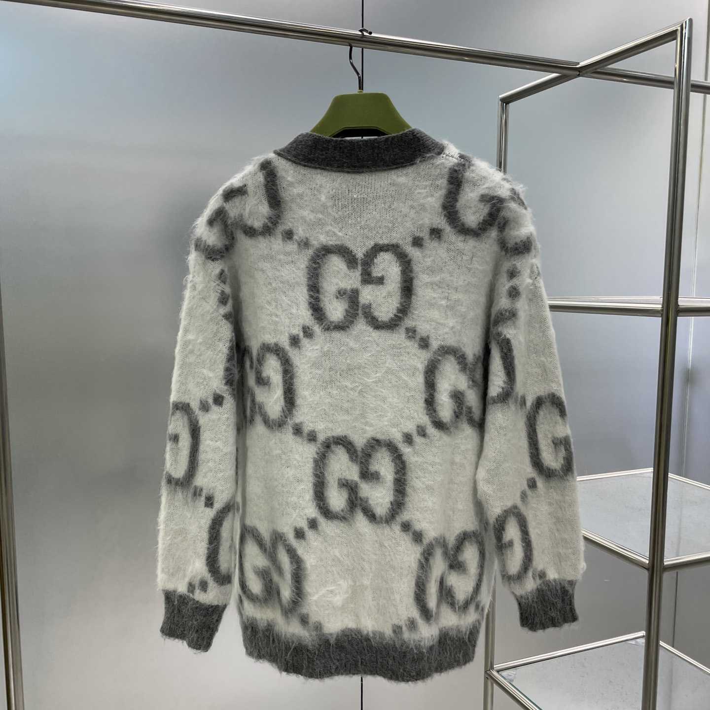 Gucci GG-jacquard Reversible Cardigan - EUR FASHION