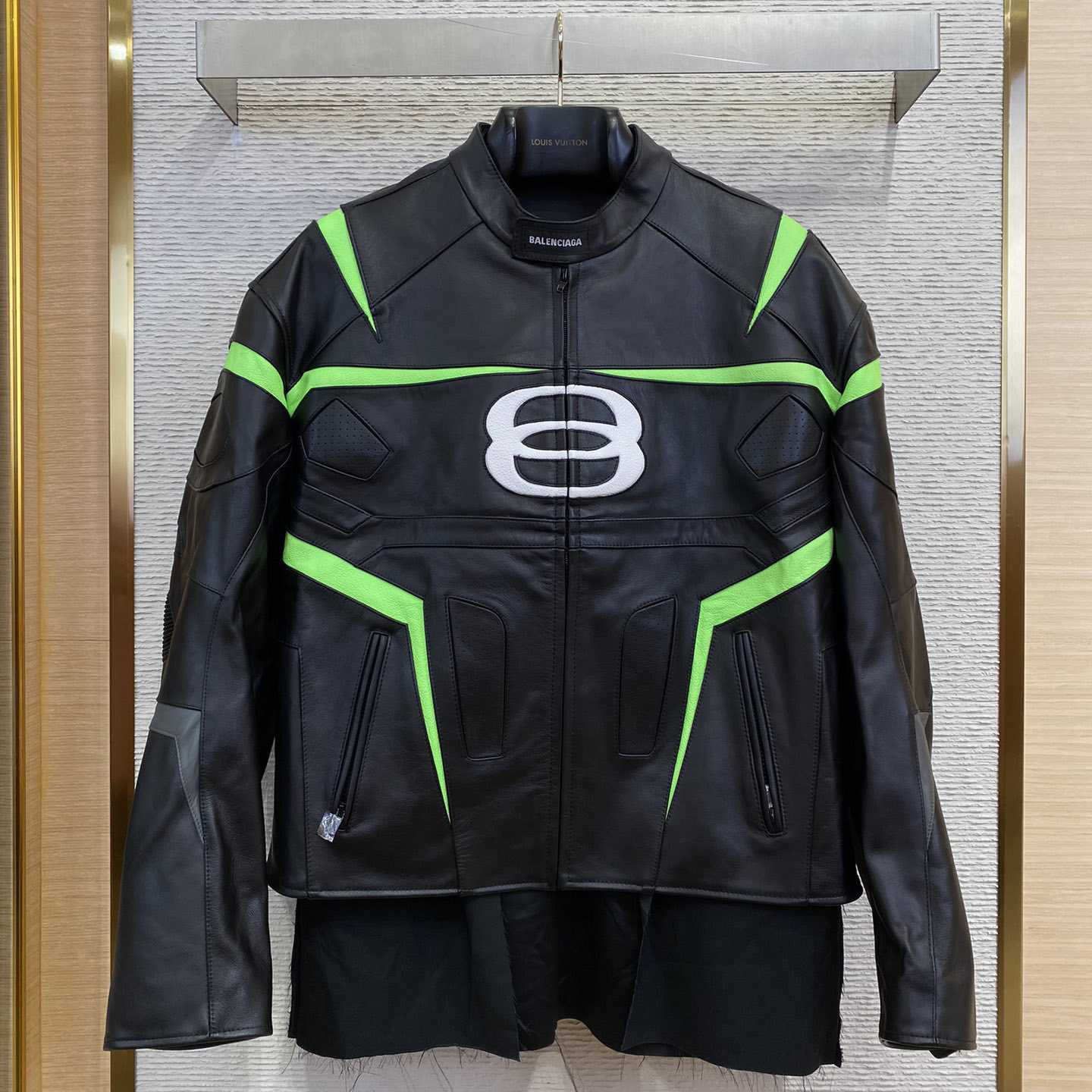 Balenciaga Unity Sports Icon Racer Jacket In Black  - EUR FASHION