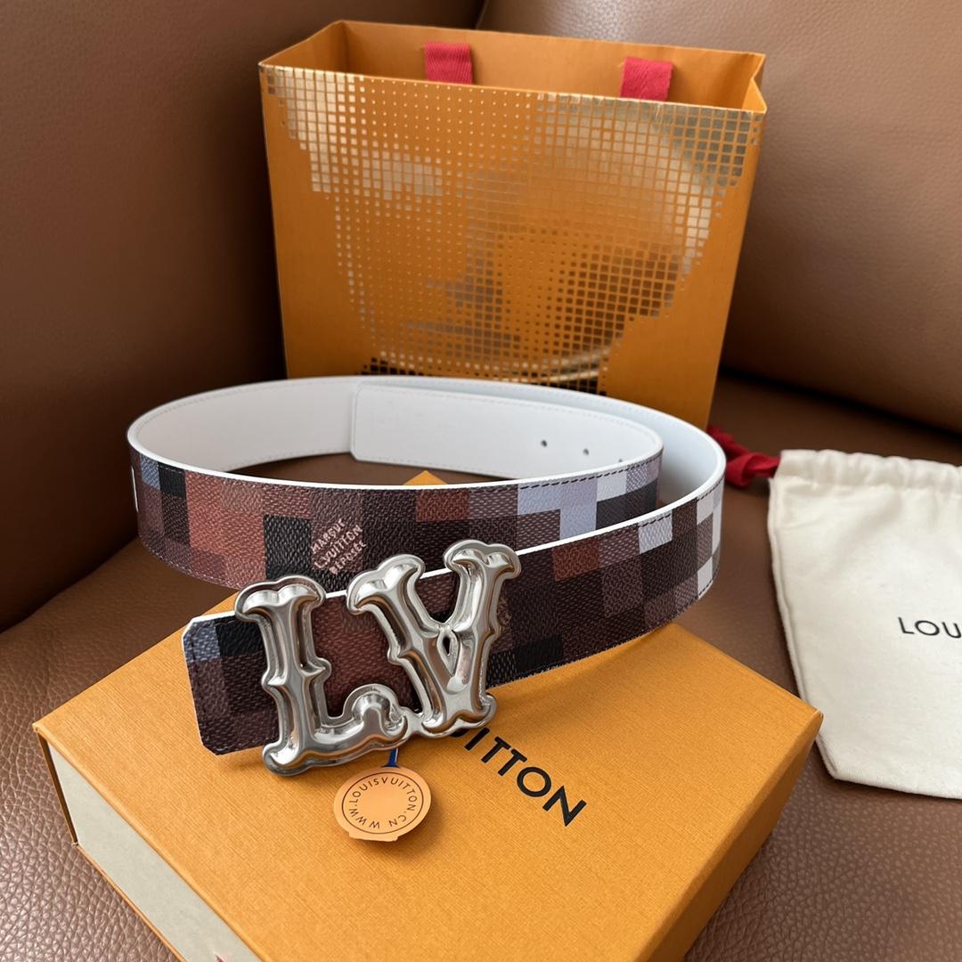 Louis Vuitton LV Initiales 40mm Reversible Belt - EUR FASHION