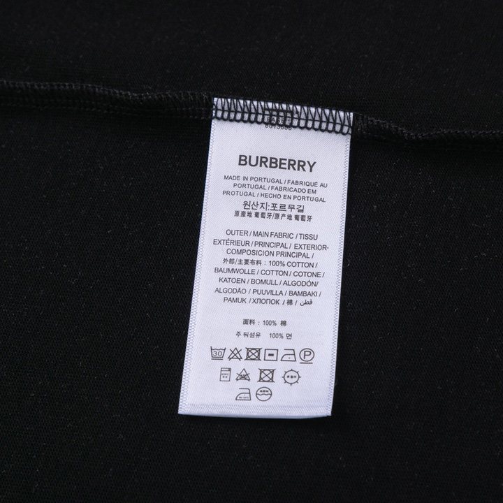 Burberry Check Pocket Cotton T-shirt - EUR FASHION