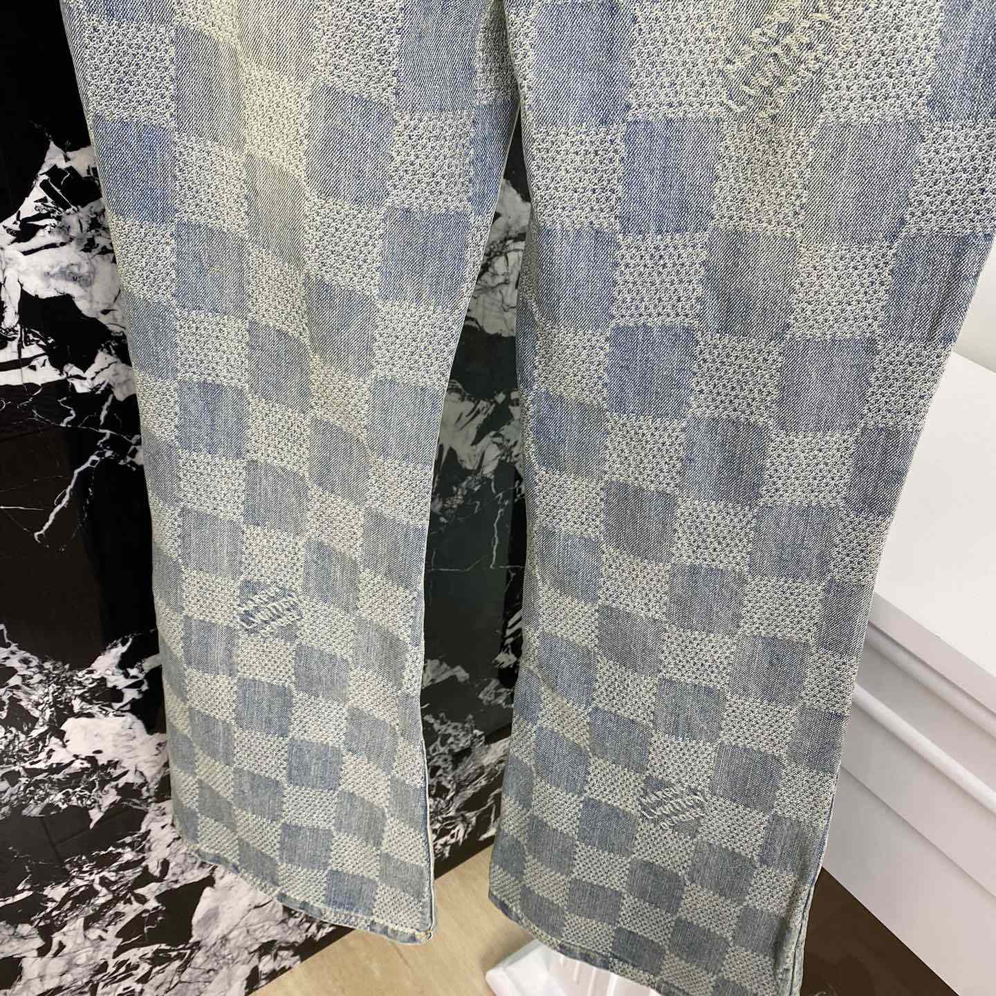 Louis Vuitton Damier Denim Pants - EUR FASHION