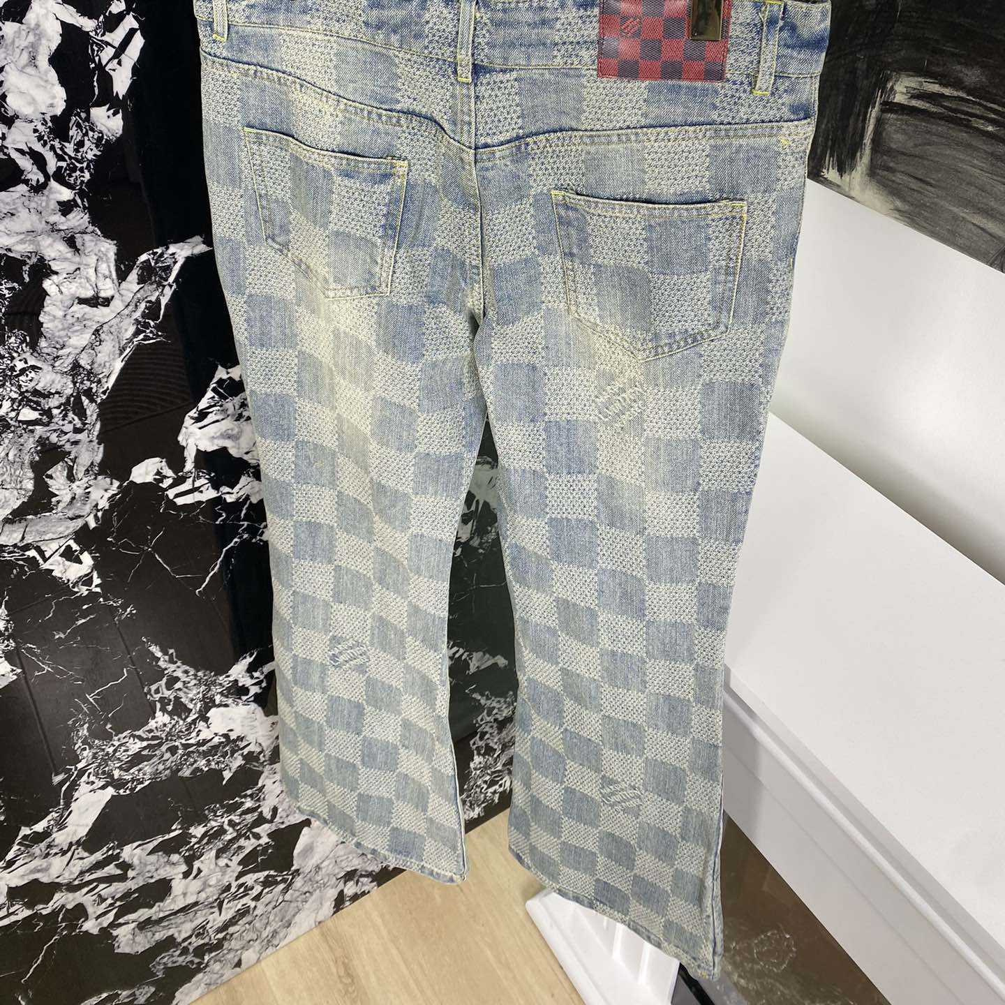 Louis Vuitton Damier Denim Pants - EUR FASHION