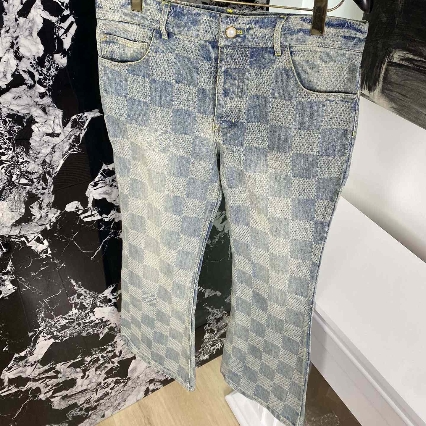 Louis Vuitton Damier Denim Pants - EUR FASHION