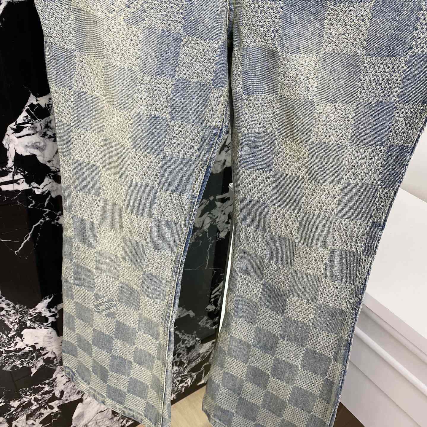 Louis Vuitton Damier Denim Pants - EUR FASHION