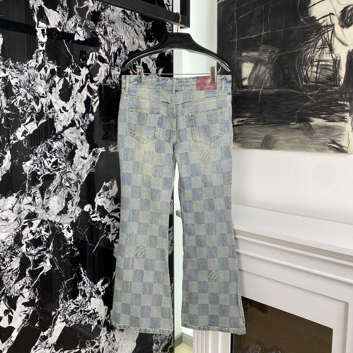 Louis Vuitton Damier Denim Pants - EUR FASHION