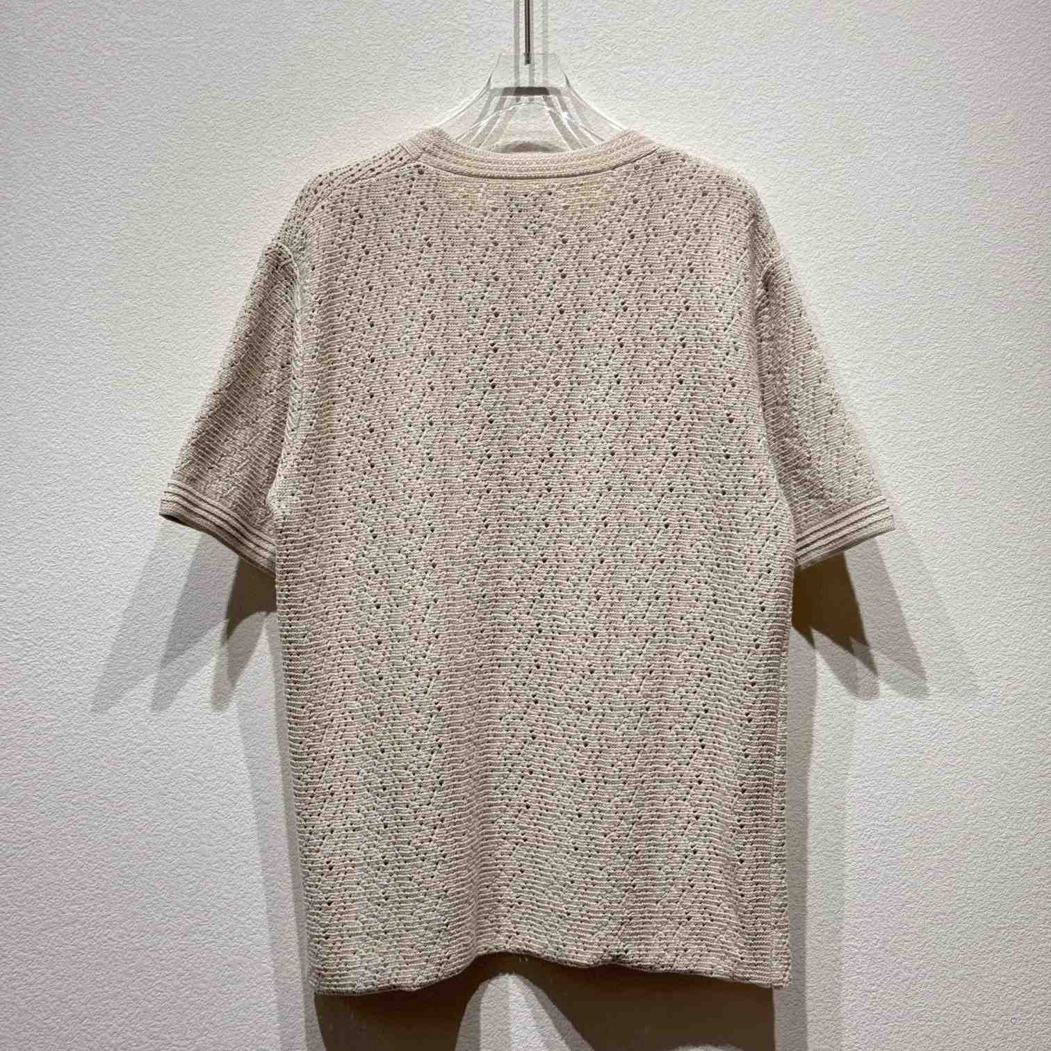 Bottega Veneta Cotton Crochet T-Shirt - EUR FASHION