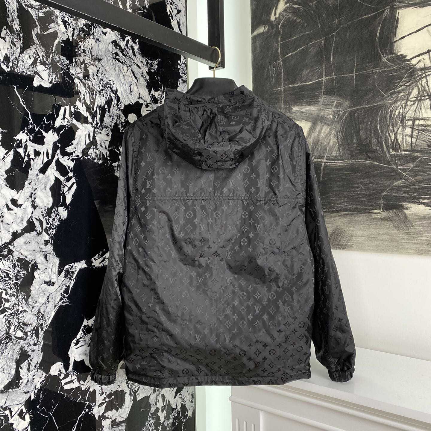 Louis Vuitton Monogram Reversible Nylon Windbreaker - EUR FASHION