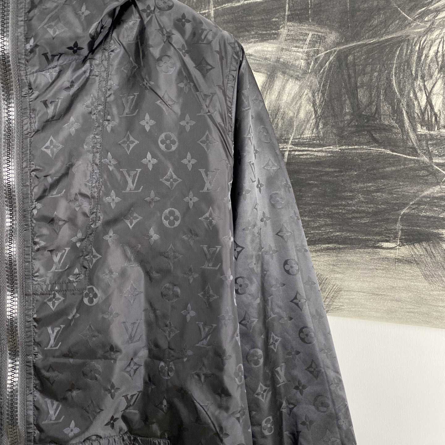 Louis Vuitton Monogram Reversible Nylon Windbreaker - EUR FASHION